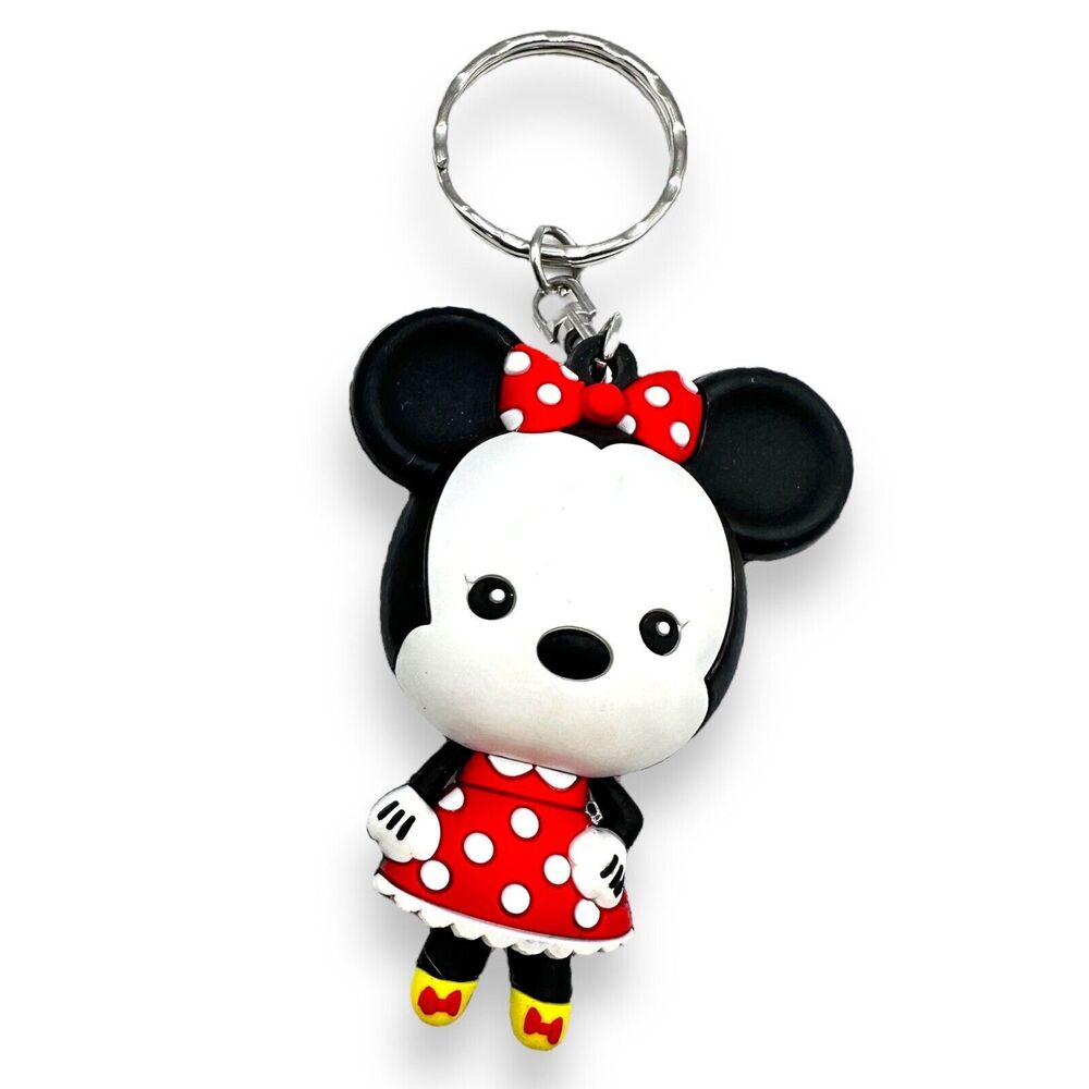 Disney 3" Backpack Buddies Blind Bag Keychain Figure Minnie Mouse Retired